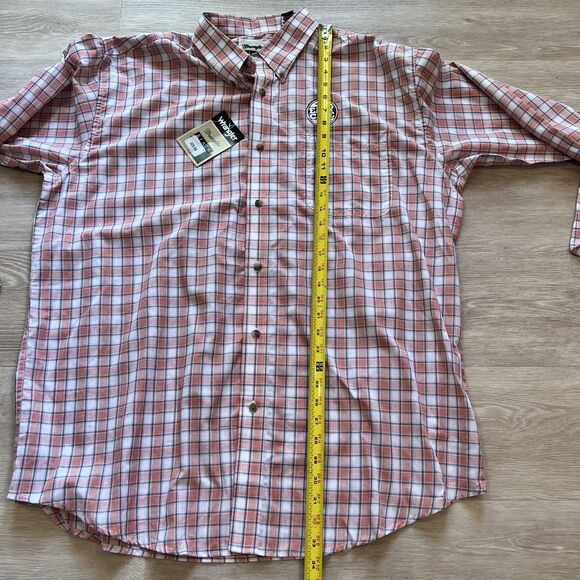 Wrangler Riata Button Down Plaid Long Sleeve Men's-Size XXL - Picture 10 of 10